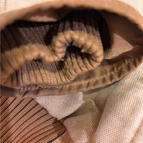 Carhartt Work Jacket Size Small J130 Sandstone Brown Distressed - Picture 5 of 14